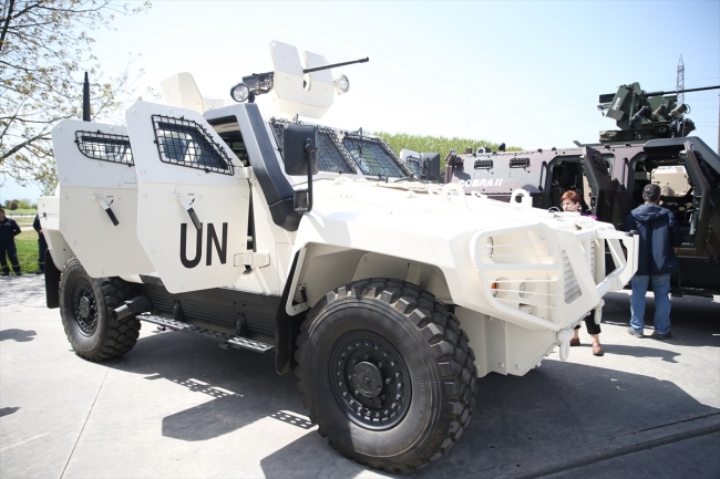 Türkiye'nin ilk elektrikli zırhlı aracı Akrep II