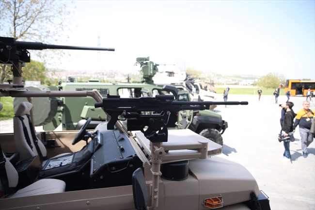 Türkiye'nin ilk elektrikli zırhlı aracı Akrep II