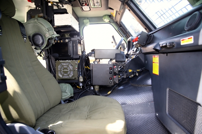 Türkiye'nin ilk elektrikli zırhlı aracı Akrep II