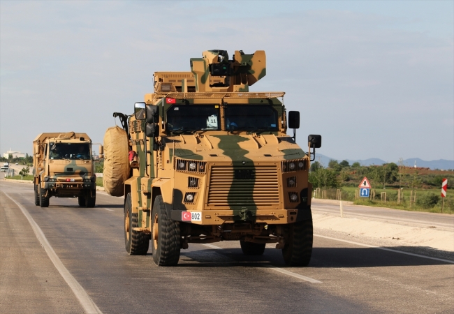 Suriye sınırına komando takviyesi