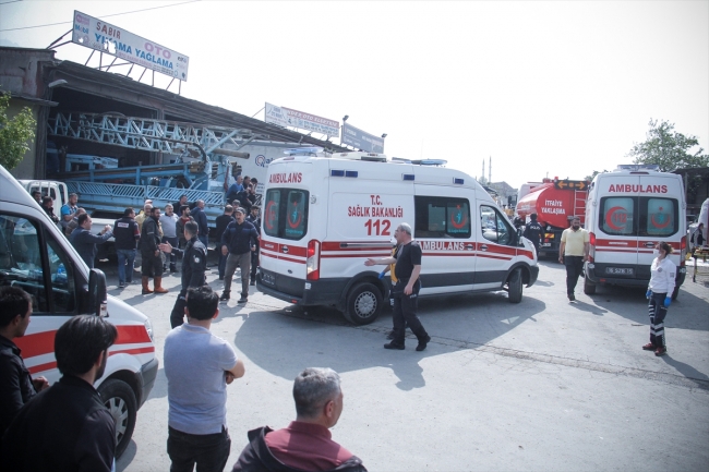 Bursa'da sanayi sitesinde patlama