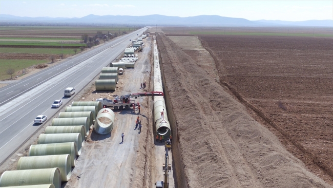 Konya Ovası'nda 190 bin 850 dekar arazi suya kavuşacak