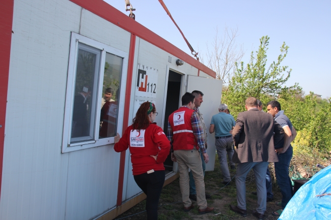 Kulübede yaşam mücadelesi Türk Kızılayı ile son buldu