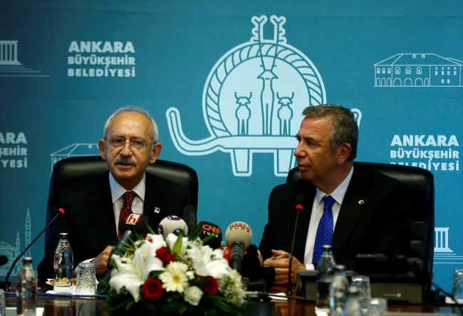 Kılıçdaroğlu'ndan Mansur Yavaş'a "hayırlı olsun" ziyareti