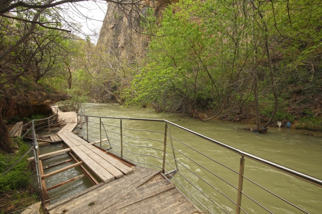 Tohma Kanyonu'nun kapalı bölümleri turizme kazandırılıyor