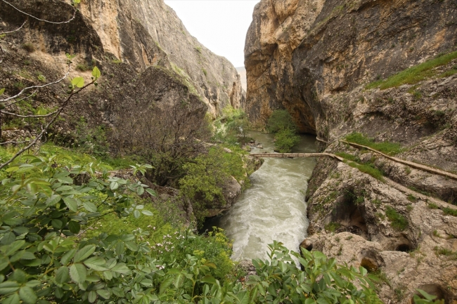 Tohma Kanyonu'nun kapalı bölümleri turizme kazandırılıyor