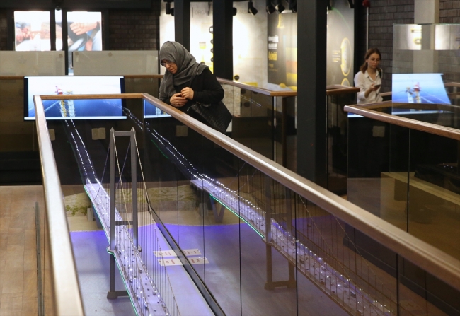 Osmangazi Köprüsü'nün serüveni Teknoloji Müzesi'nde