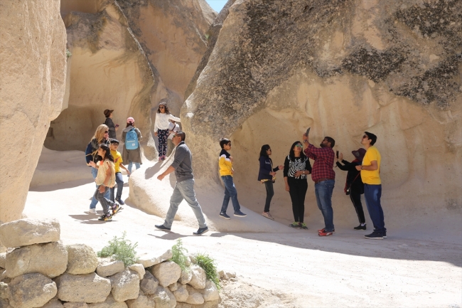 Kapadokya turist sayısında rekora koşuyor