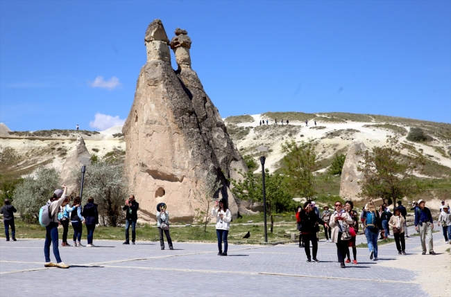 Kapadokya turist sayısında rekora koşuyor