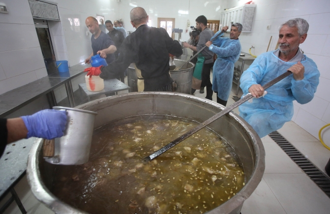 TİKA'nın restore ettiği tarihi imarethanede ramazan geleneği sürüyor