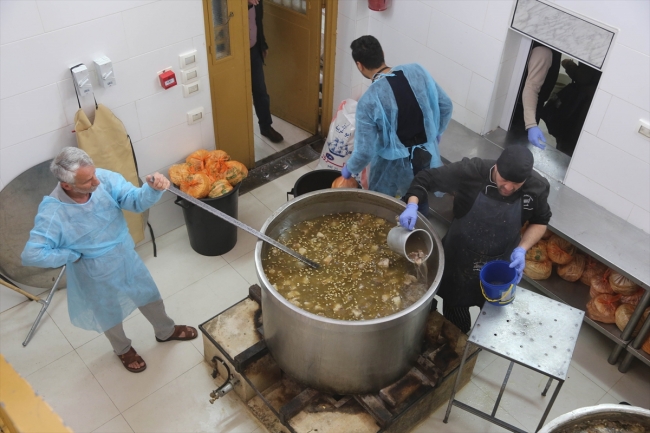 TİKA'nın restore ettiği tarihi imarethanede ramazan geleneği sürüyor