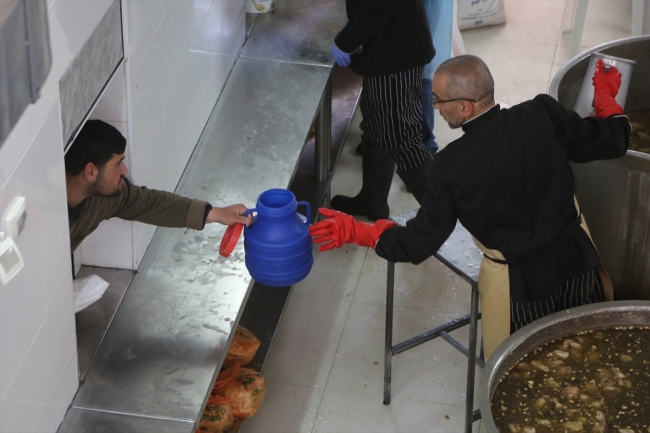 TİKA'nın restore ettiği tarihi imarethanede ramazan geleneği sürüyor