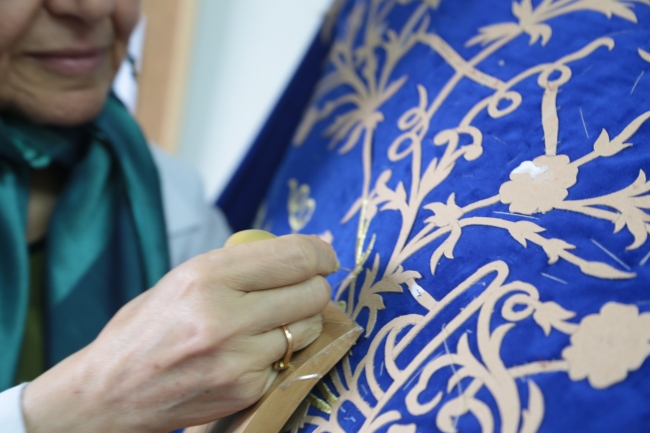 Osmanlı saraylarının "sim sırması" ABD yolunda