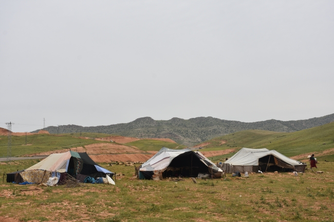 Göçerlerin zorlu yayla yolculuğu başladı