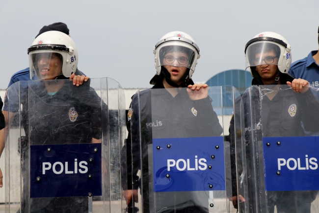 Özel çocukların polislik hayali gerçek oldu