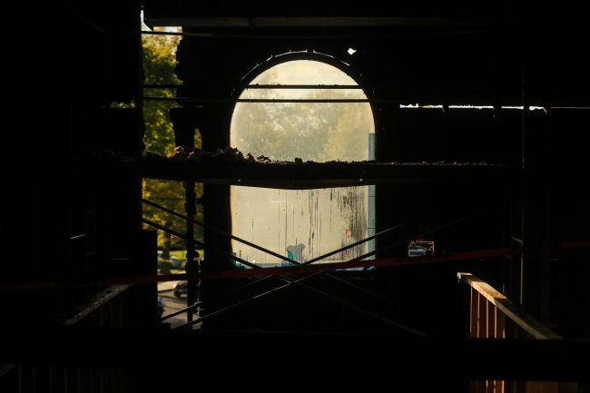 ABD'de kundaklanan Diyanet Camii küllerinden doğacak