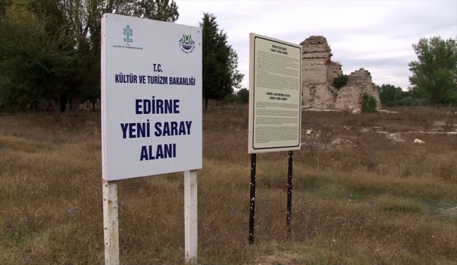 Fatih'in fethe çıktığı sarayın çevresi ören yeri olarak açılacak