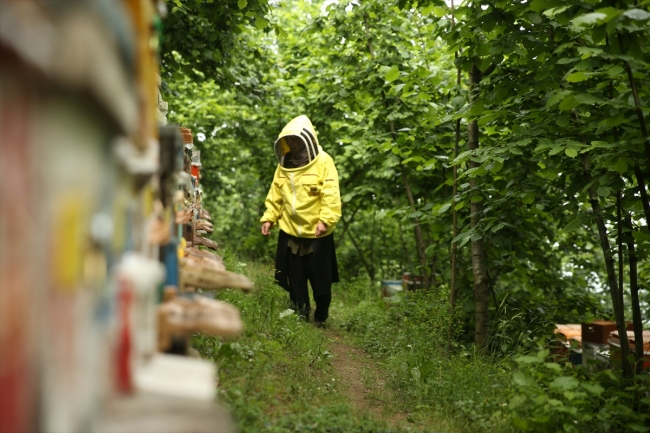 3 çocuk annesi hayallerine arıcılıkla kavuştu