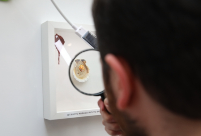 "İncir çekirdeğini dolduran adam" hayran bıraktı