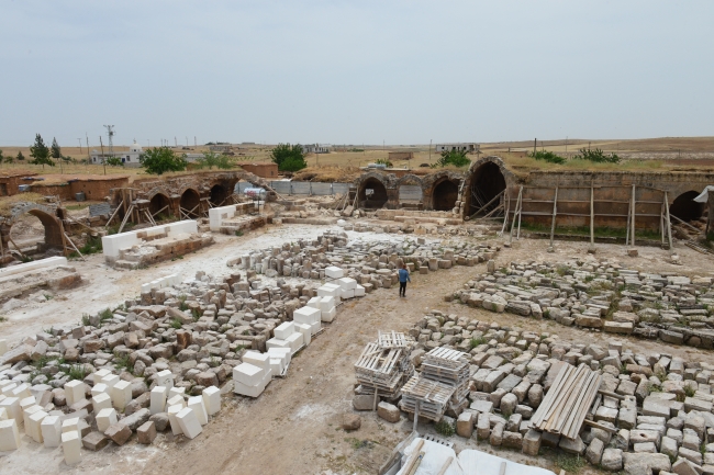 Asırlık kervansaray yeniden konuklarını ağırlayacak