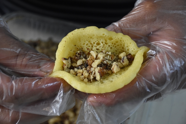 Malatya'nın baklavası: "Yassı kadayıf"