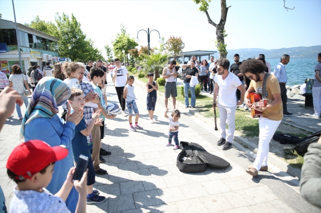 Ramazan Bayramı'nda Sapanca ve Karasu'da yoğunluk