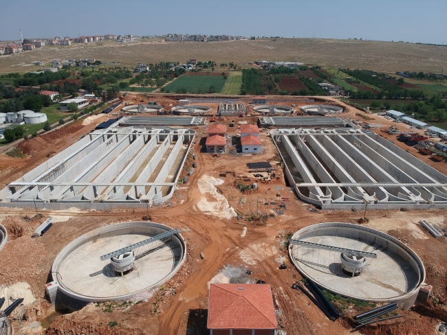 Gaziantep'in "dev arıtma tesisi" tamamlandı