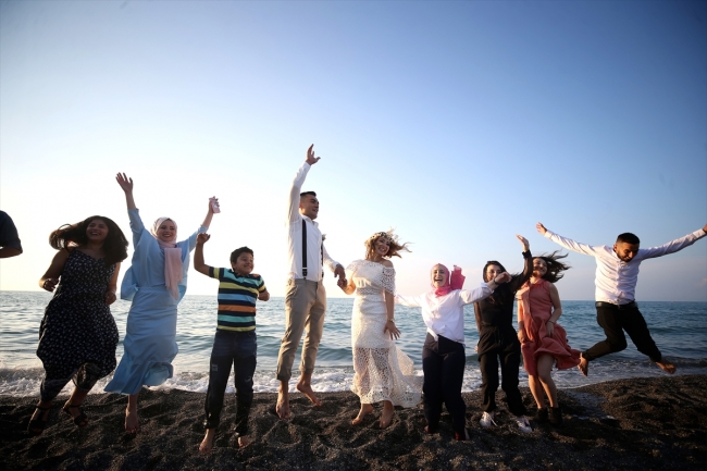Düğün fotoğrafçılarının doğal platosu: Akçakoca