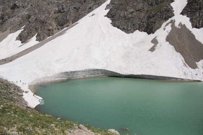 Mercan Vadisi'nin buzul gölleri