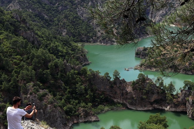 Üç ilin sınırındaki kanyon ziyaretçilerin uğrak mekanı