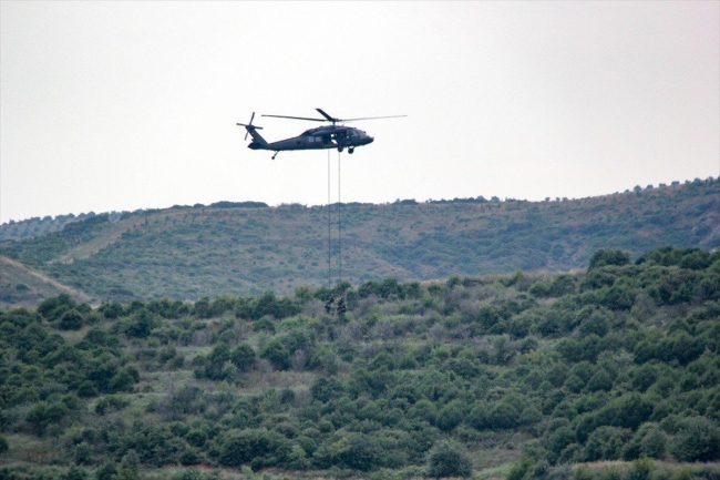 TSK'dan Gelibolu'da "Tam Birlik Atışlı Arazi Tatbikatı"