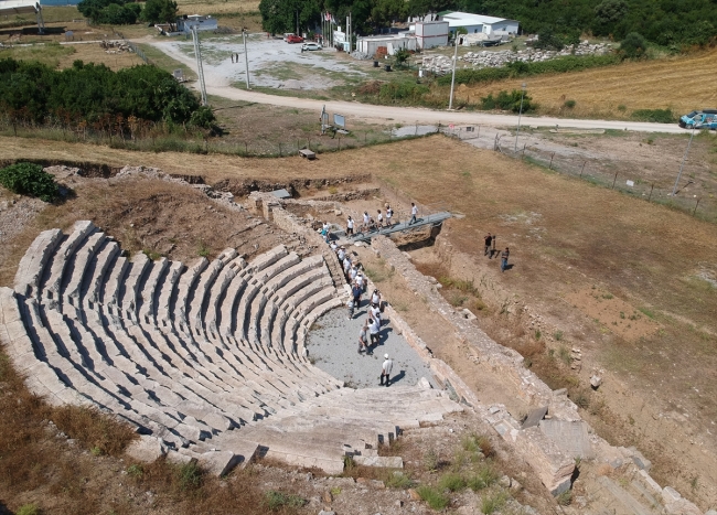 Yat turizminin gözdesi antik liman kenti Parion