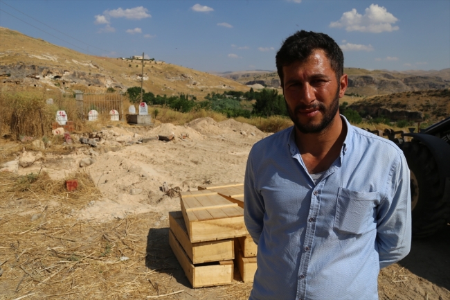 Hasankeyf'teki türbe ve mezarlar da yeni yerleşim yerine taşınıyor