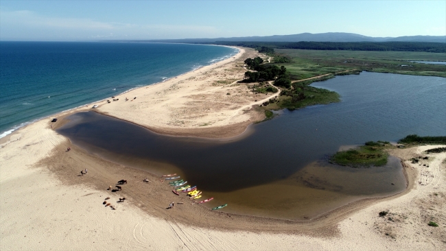 İğneada Longoz Ormanları'nda kano keyfi