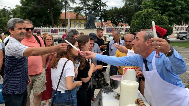 Kırkpınar'a peşrevli, ciğerli, helvalı davet