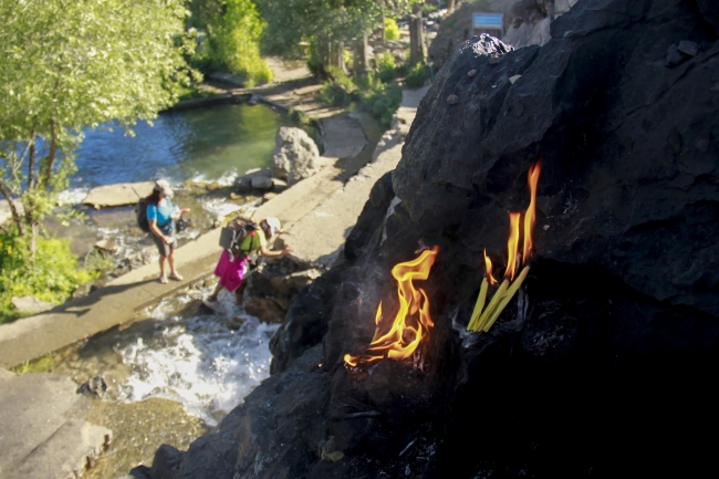 Munzur Gözeleri'ne turistlerin ilgi odağı