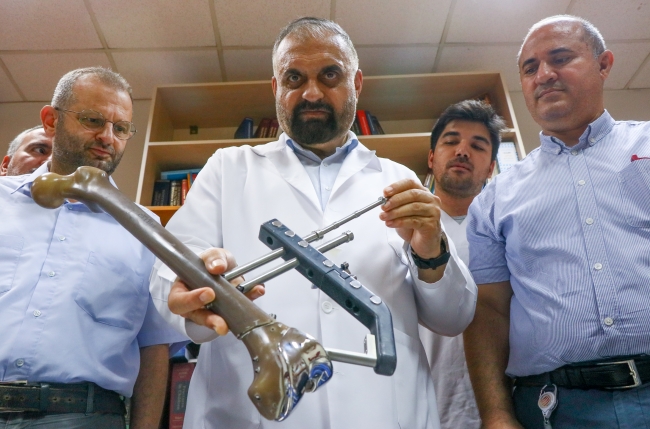 "Yerli çivi" kırıkları daha erken iyileştirecek