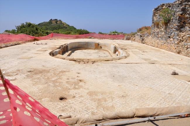 Antiocheia Ad Cragum Antik Kenti'nde yeni mozaikler bulundu