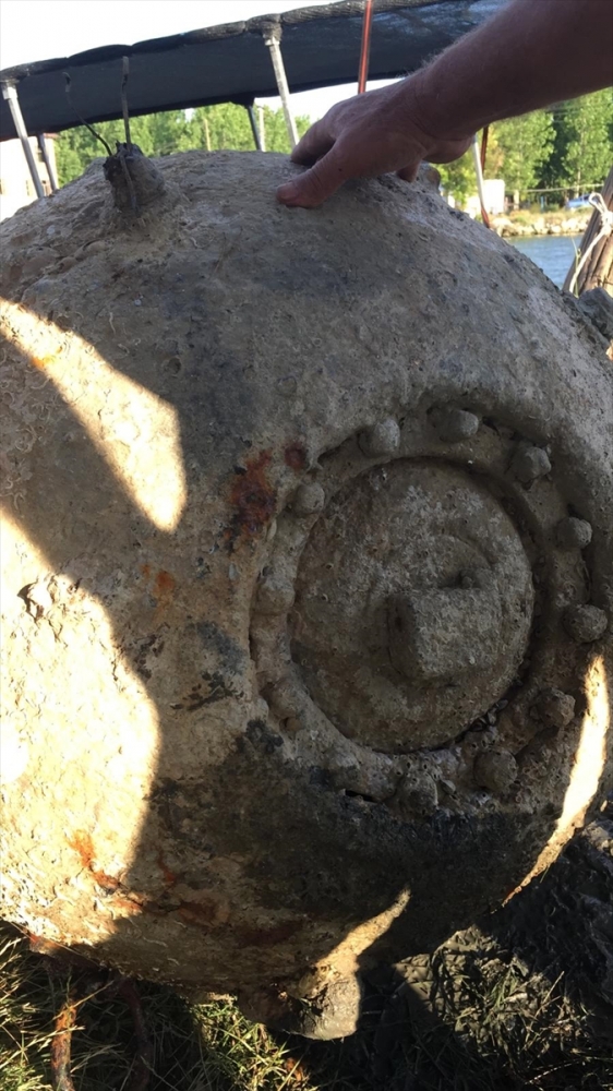 Sakarya'da deniz mayını bulundu