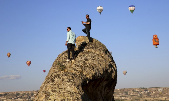 Festival balonları son kez uçtu