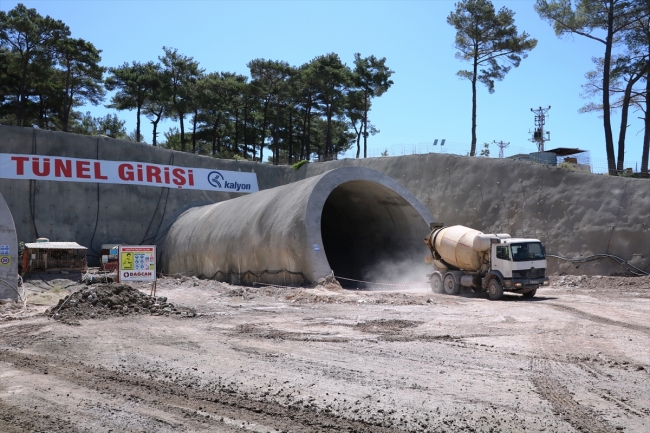 Kazdağları rampaları "tüneller"le kolay aşılacak