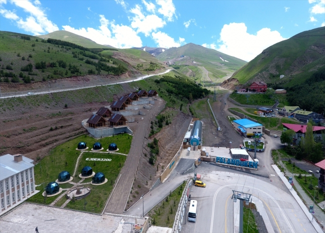 Palandöken "1 milyon turist" hedefiyle sezona hazırlanıyor