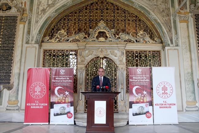 Kültür ve Turizm Bakanlığından "15 Temmuz" temalı Müzekart