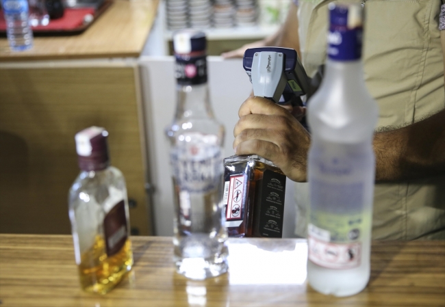 Başkentte sahte içki operasyonu: 560 şişe içkiye el konuldu