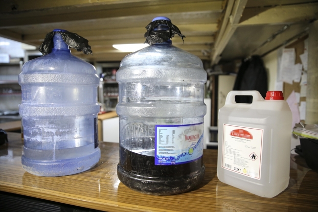 Başkentte sahte içki operasyonu: 560 şişe içkiye el konuldu