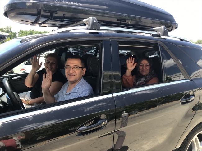 Edirne'deki sınır kapılarında yoğunluk