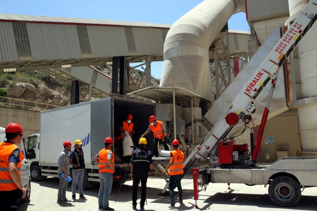 4,8 ton uyuşturucu fabrika kazanında imha edildi