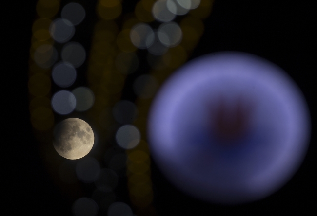 ''Parçalı Ay Tutulması'' gerçekleşti