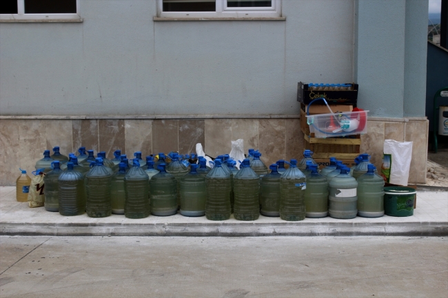 Tokat'ta bin 400 litre sahte içki ele geçirildi