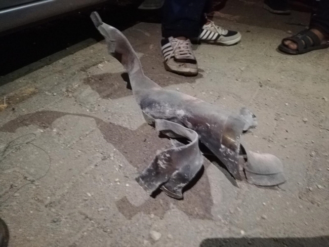 Şanlıurfa'ya roket düştü